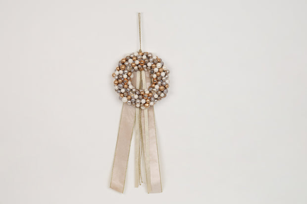 Ghirlanda di sfere - Fiori di lena