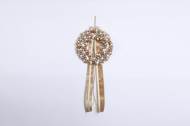 Ghirlanda di sfere - Fiori di lena