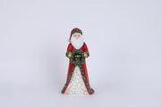 Babbo Natale in resina - Fiori di Lena