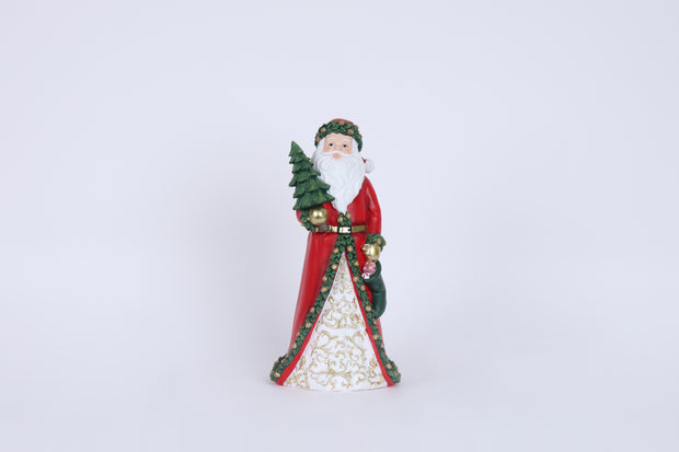 Babbo Natale in resina - Fiori di Lena