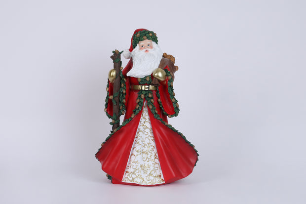 Babbo Natale in resina - Fiori di Lena